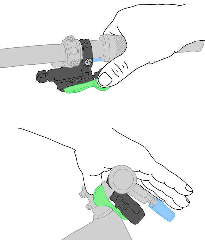 microSHIFT SH003-002 Trail Trigger Shifter fig-4