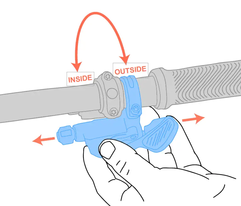 microSHIFT SH003-002 Trail Trigger Shifter fig-5