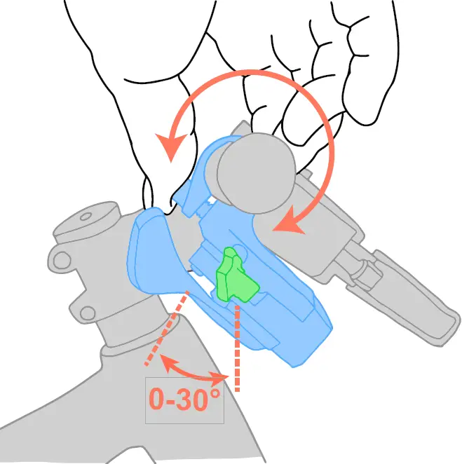 microSHIFT SH003-002 Trail Trigger Shifter fig-6