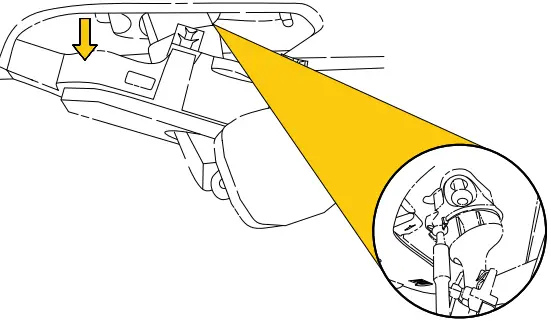 BRANDMOTION FVMR 8886 FullVUE Rear Camera Mirror - plastic trim panel