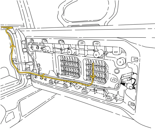 BRANDMOTION FVMR 8886 FullVUE Rear Camera Mirror - spare tire carrier