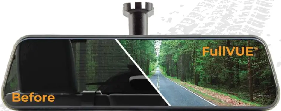 BRANDMOTION FVMR 8886 FullVUE Rear Camera Mirror
