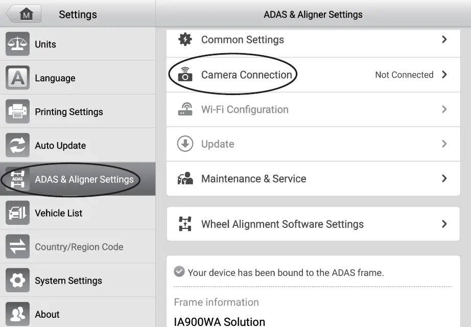 Connect the IA900WA via Wi-Fi 02