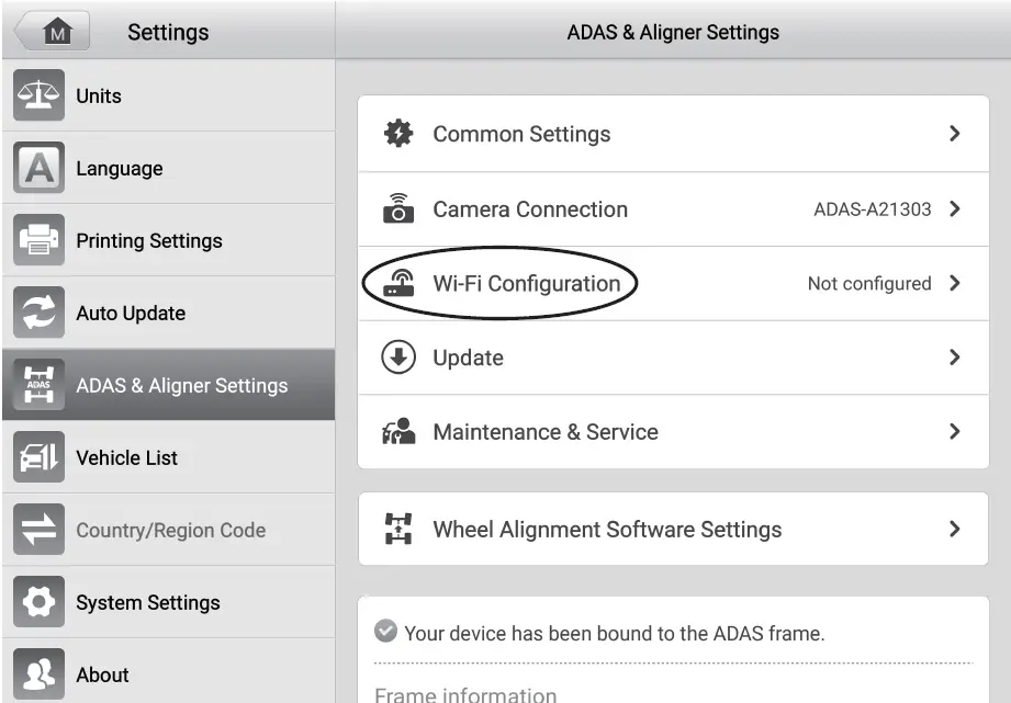 Connect the IA900WA via Wi-Fi 04