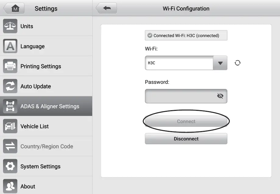 Connect the IA900WA via Wi-Fi 06