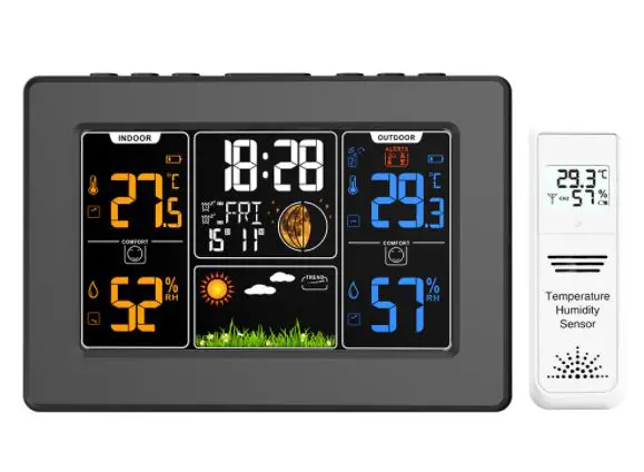 Protech Group Ptx01 Weather Station Clock User Manual