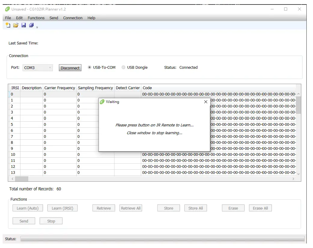 CityGrows CG100HTH-IR Wireless Air-Conditioner IR Control Kit 12