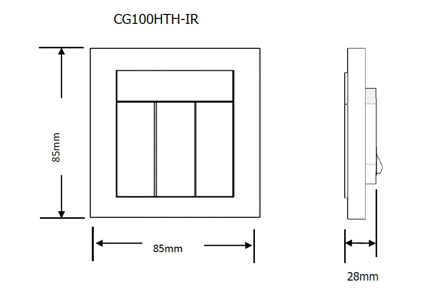 CityGrows CG100HTH-IR Wireless Air-Conditioner IR Control Kit 5