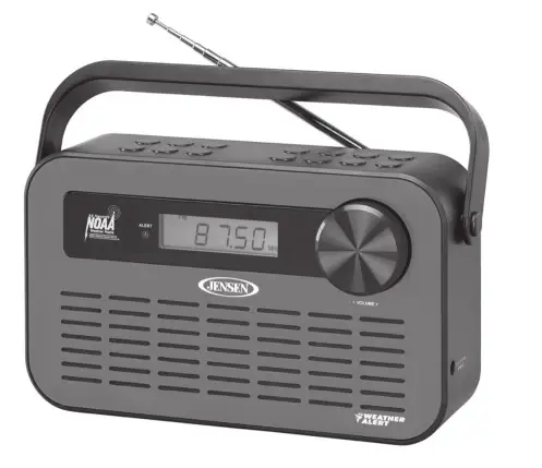 JENSEN Portable Digital AM FM Cover