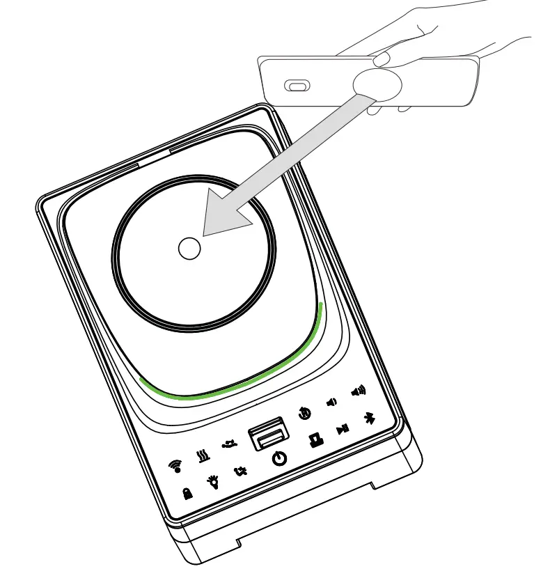 eMoMo Mini iTable 2 Wireless Charger fig 1