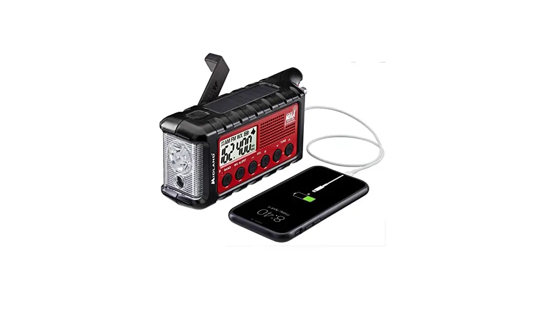 Midland - Er310, Emergency Crank Weather Am/fm Radio-user Guide Midland - Er310, Emergency Crank Weather Am/fm Radio-user Guide