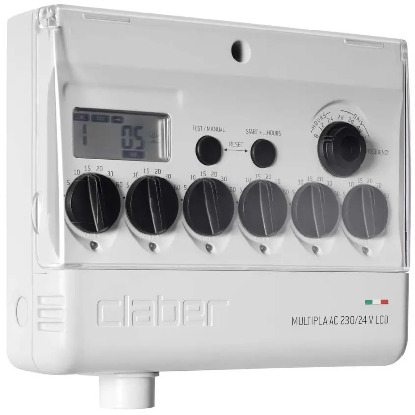 claber-8058-Multipla-AC230-24V-LCD-PRODUCT