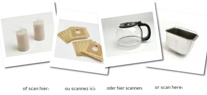 DOMO DO8148 Household Table Fan - PARTS 2