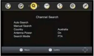 Channel Search Interface