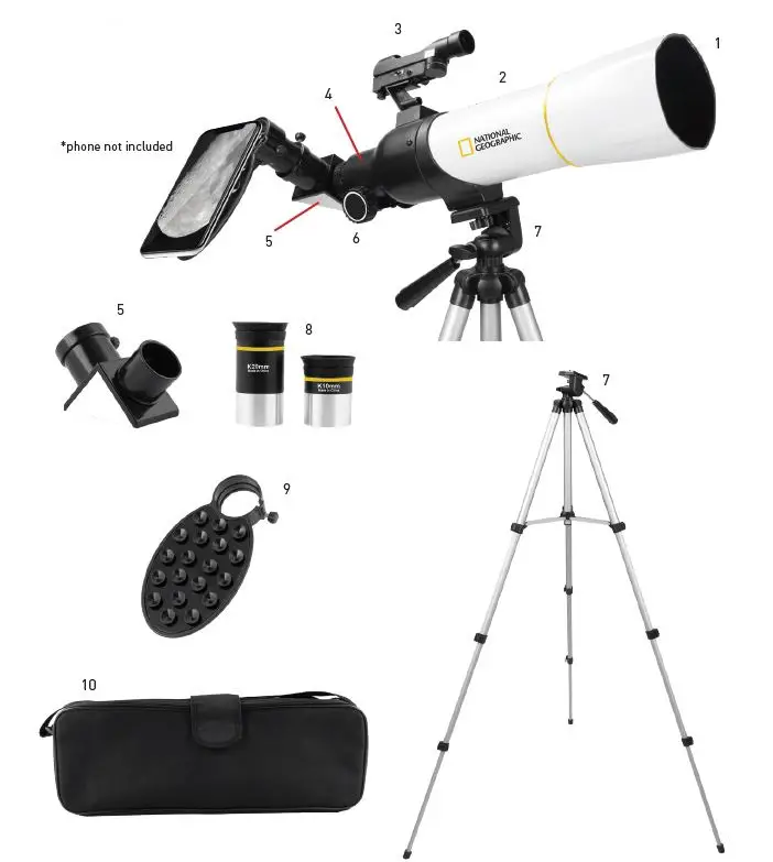 NATIONAL-GEOGRAPHIC-RT70400-70mm-Reflector-Telescope-with-Panhandle-Mount-fig1
