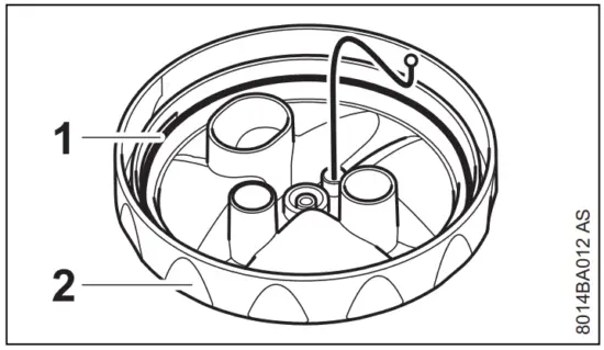 STIHL SG 51 Backpack Manual Sprayer - Cap1