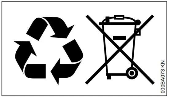 STIHL SG 51 Backpack Manual Sprayer - Disposal