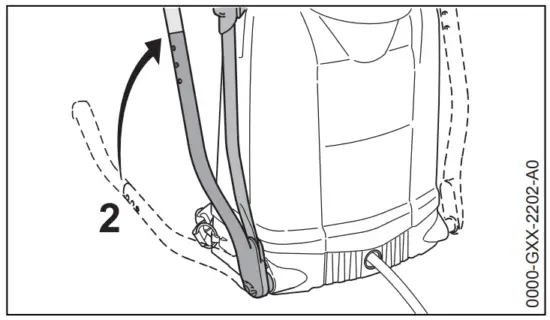 STIHL SG 51 Backpack Manual Sprayer - Harness