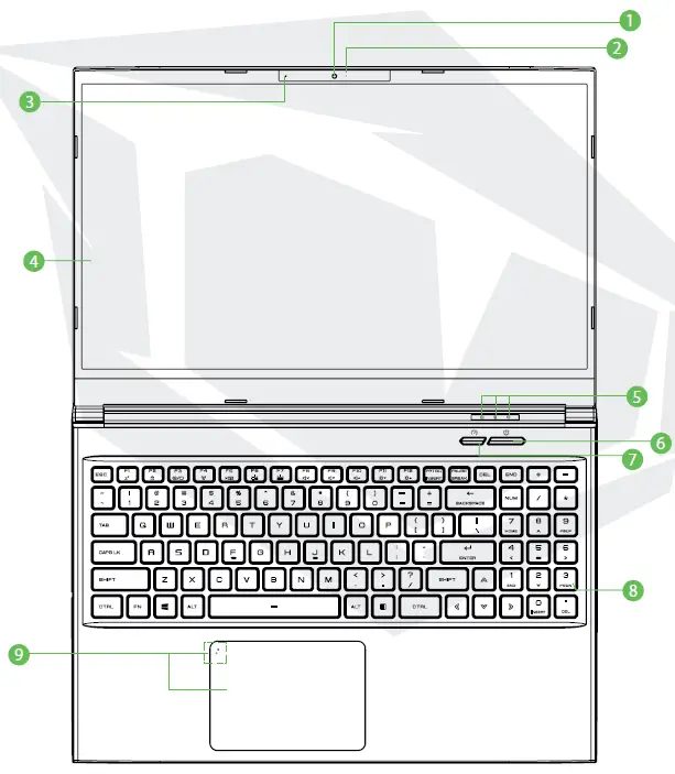 MONSTER Abra A5 V15.9 15.6 Inch Gaming Laptop 09