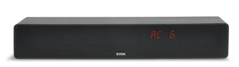 ZVOX AV120 AccuVoice TV Speaker fig 1