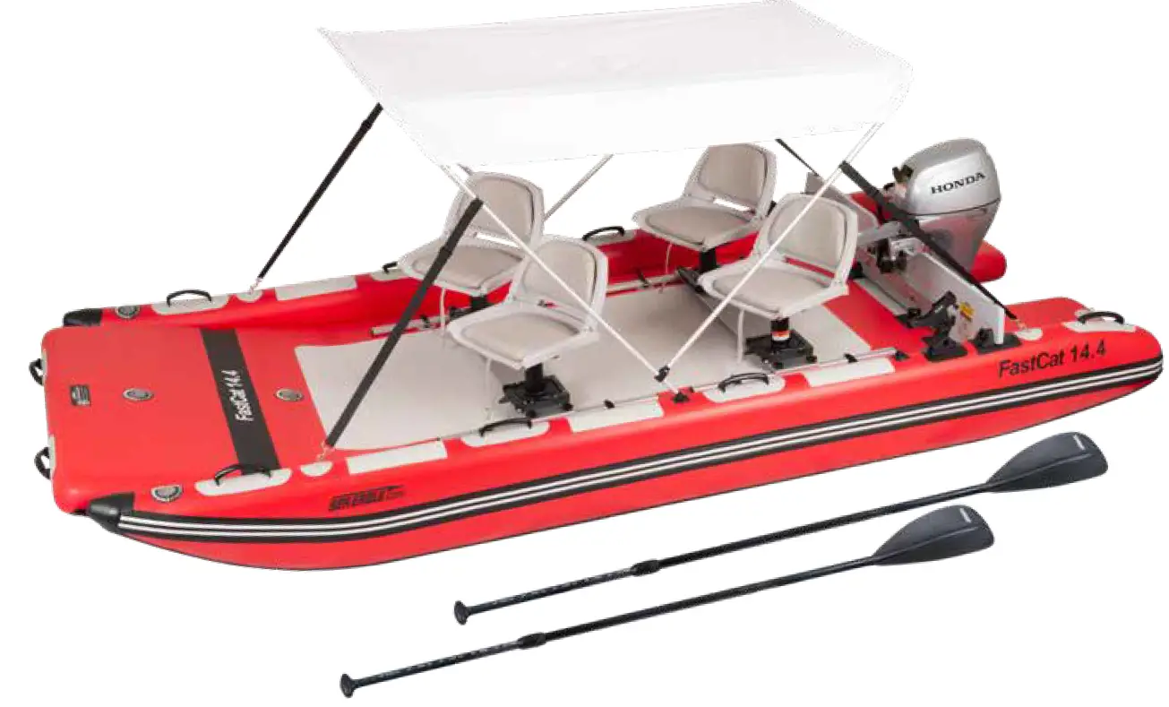 Seaeagle Fastcat14.4 Catamaran Inflatable Board Owner's Manual