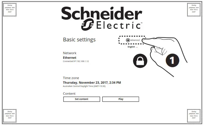 Schneider Touch Panel -Connecting3
