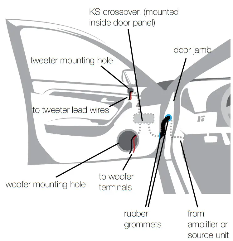 KICKER KSS50 Car Audio Component Speaker - fig 8