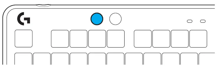 logitech G713 Gaming Keyboard - button