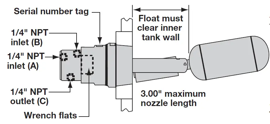 MAGNETROL 44-606 Tuffy Liquid Level Controls with Pneumatic Switch 01