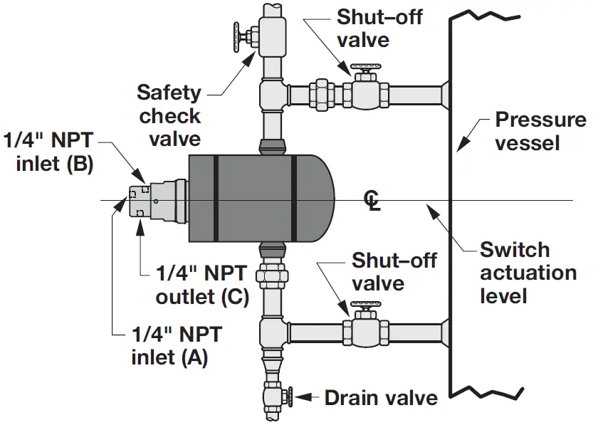 MAGNETROL 44-606 Tuffy Liquid Level Controls with Pneumatic Switch 02