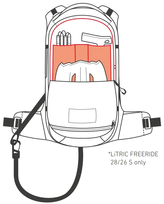 ORTOVOX 10006300 Compact Backcountry Pack - fig