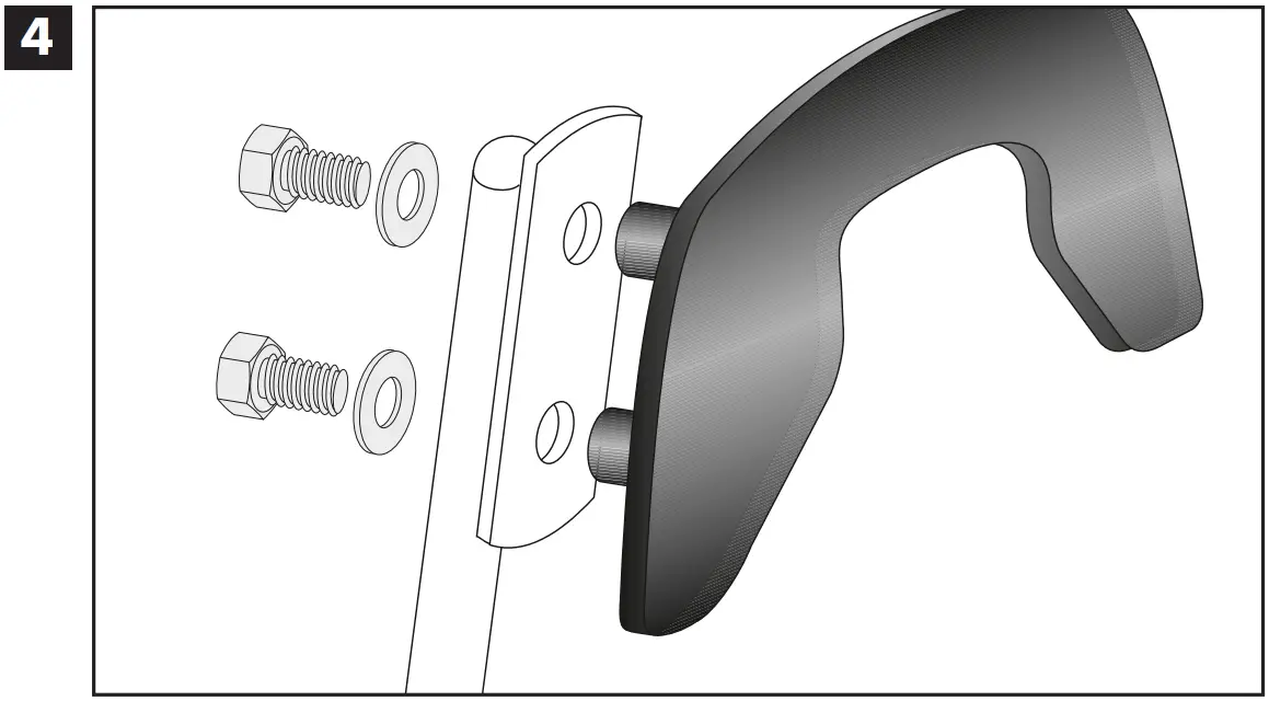 6304575 00 01 C-Bow Sidecarrier for Yamaha Installation Instruction