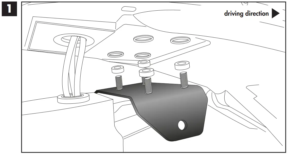 6304575 00 01 C-Bow Sidecarrier for Yamaha Installation Instruction