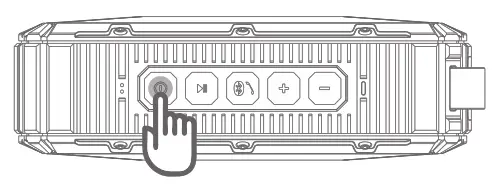 dprofy V3M Magnetic Wireless Golf Speaker - connect