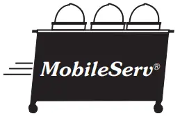 Cadco CBC-GG-B2-L1 Standard Mobile Grab and Go Karts with Laminate or Stainless Panels - fig 1