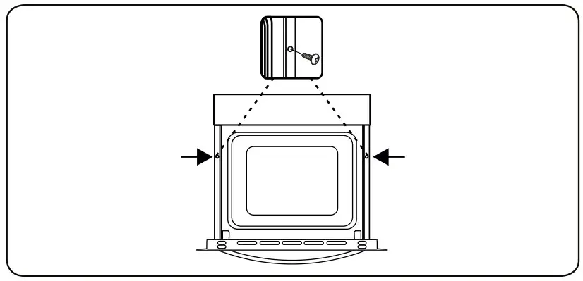 Corbero CCH459MX Built in Micro Oven - Figure 1