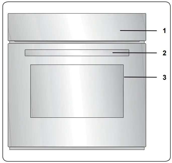 Corbero CCH459MX Built in Micro Oven - List of Components