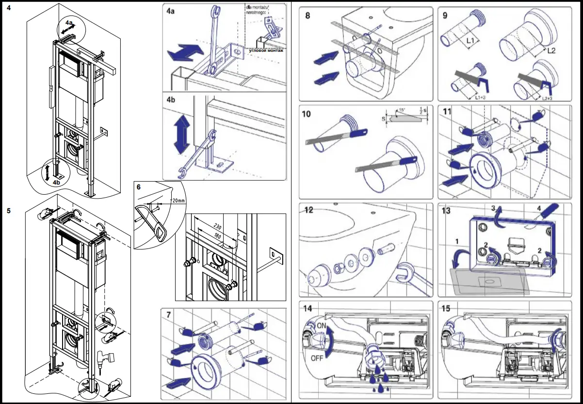 cersanit 6 791 201 Pro S IN MZ LINK PRO P BU MOV Toilet - fig 2