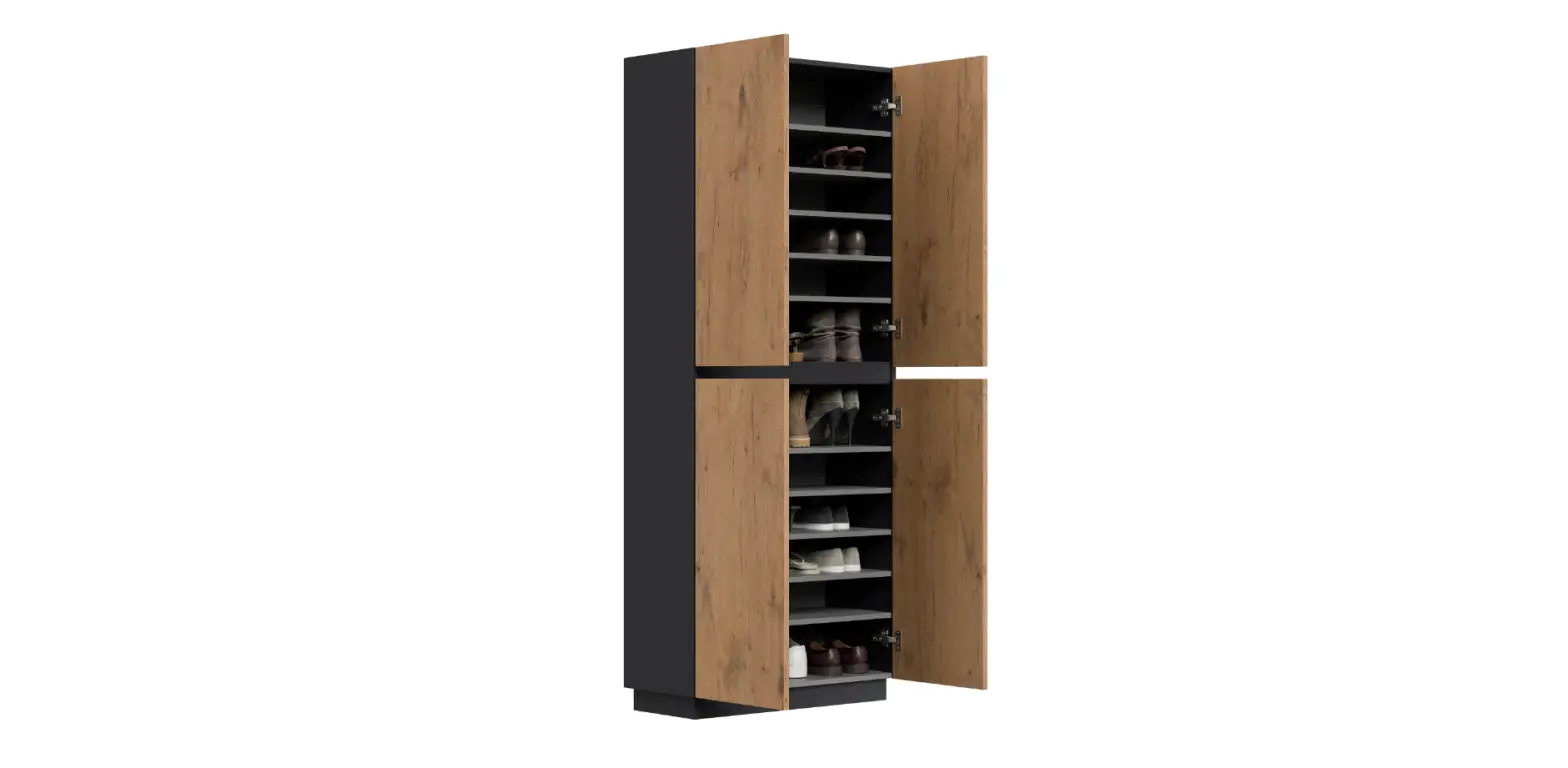 Emotion N 1033 Wardrobe Atrio 3pcs 42 Pairs With Wall Console Cendre User Manual