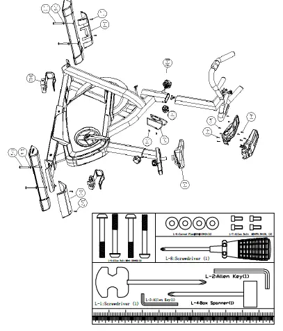 SZ S5000-Indoor-Cycle-Fitness-Fiets-01