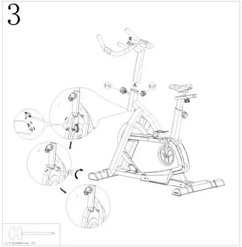 SZ S5000-Indoor-Cycle-Fitness-Fiets-05