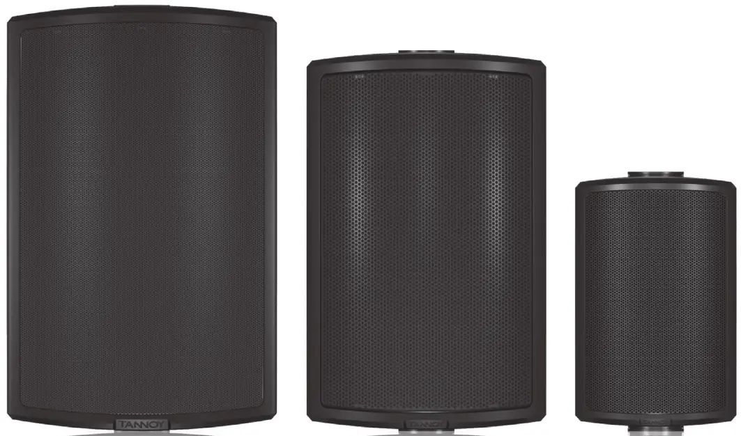 TANNOY AMS Series 8 Inch Dual Concentric Surface-Mount Loudspeaker