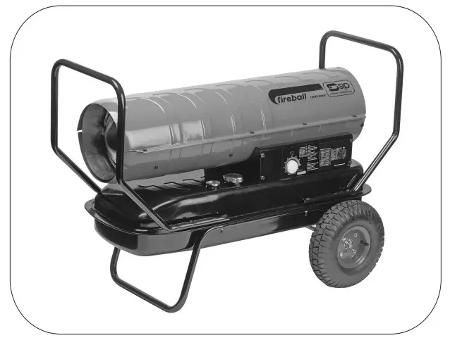 SIP INDUSTRIAL 09560 Fireball 50XD Diesel Space Heater - Figure 21