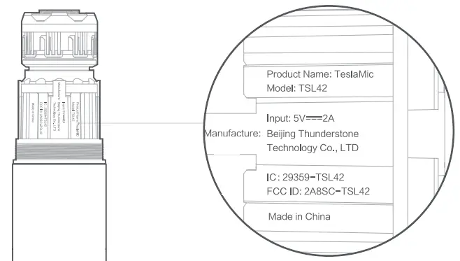 TESLA TSL42 Wireless Microphone-13