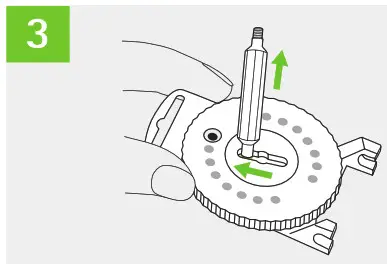 PHONAK ActiveVent Receiver - How to replace the wax filter 3