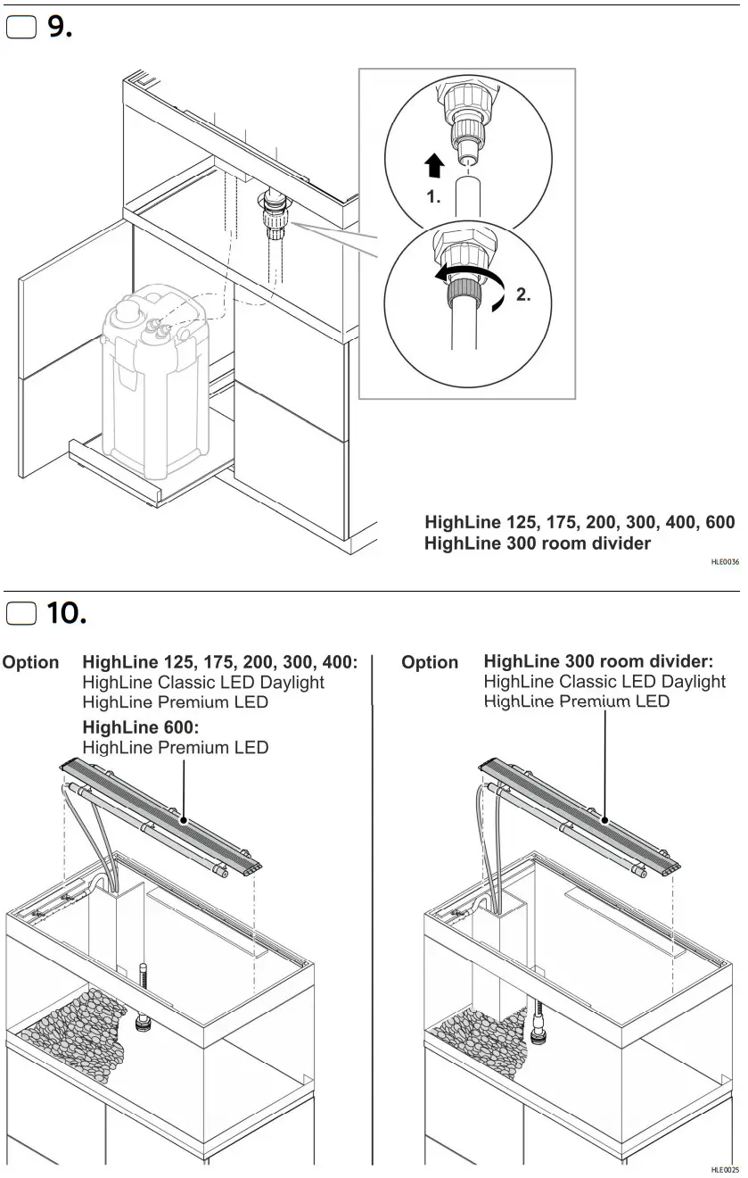 Oase 125 HighLine Aquariums - Figure 10