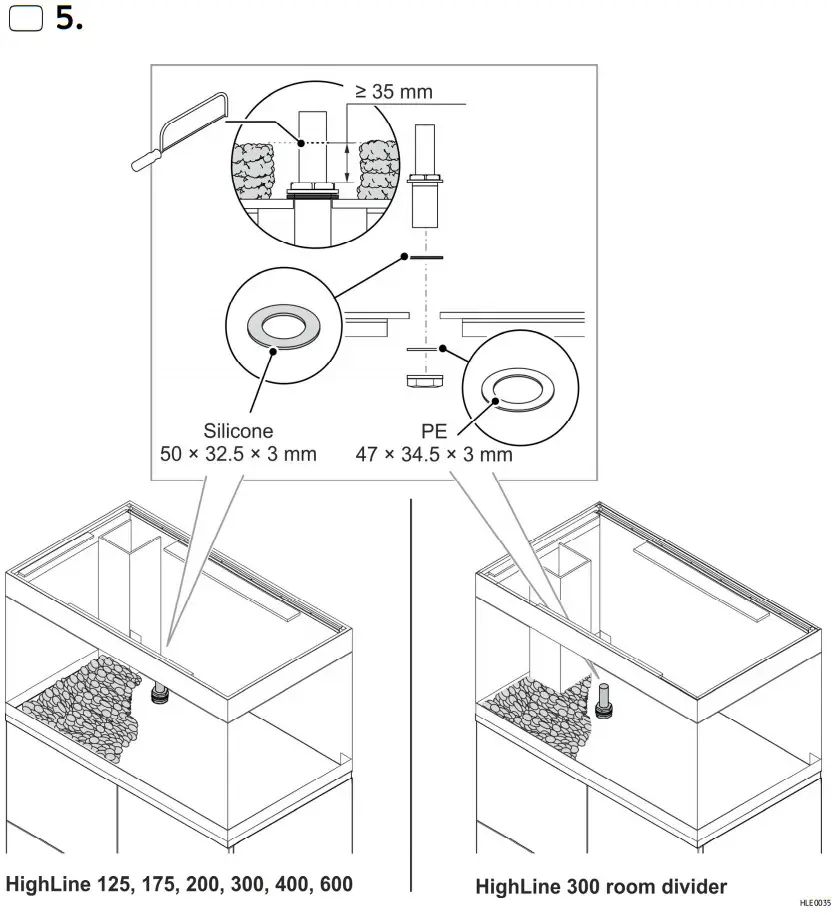 Oase 125 HighLine Aquariums - Figure 6