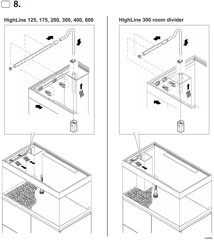 Oase 125 HighLine Aquariums - Figure 9