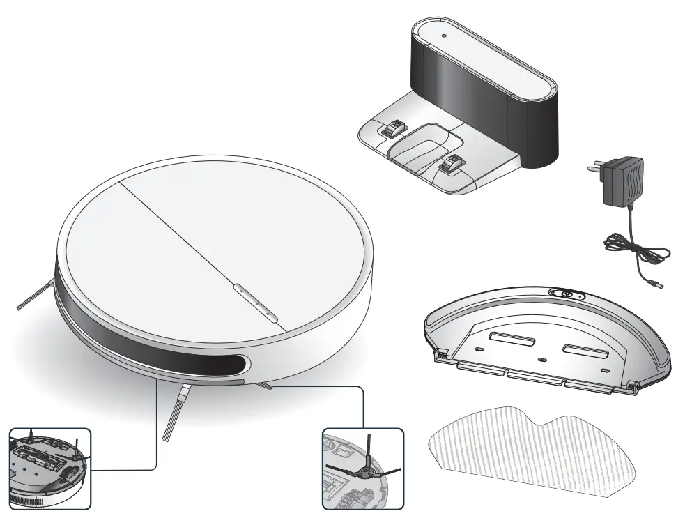 Tefal X-plorer Serie 60 4 In 1 Smart Robot Vacuum Cleaner with Mop - Fig 1