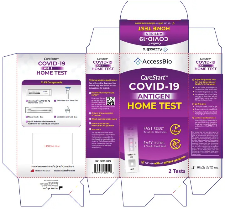 AccessBio CareStart COVID-19-yyyyyy